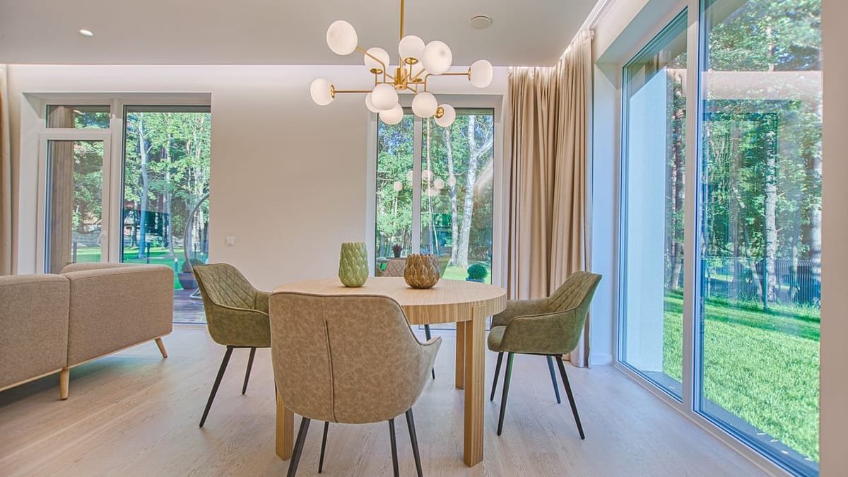 Bright, well-designed interior representing a polished homepage
